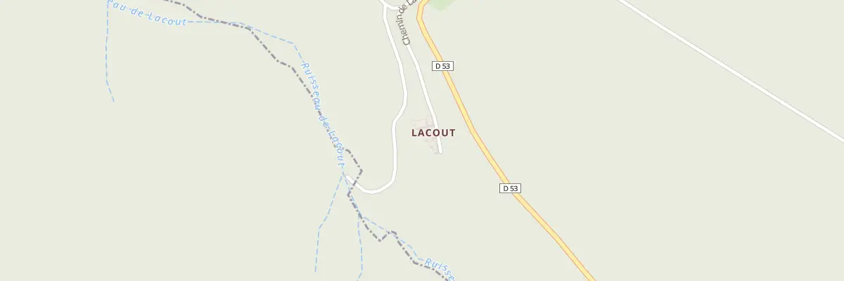 Plan du 5108 Lacout à Cambon-et-Salvergues