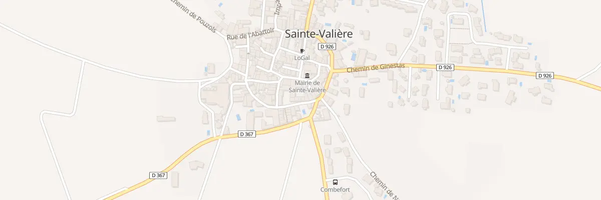 Plan du 6A Rue Salle des Fetes à Sainte-Valière