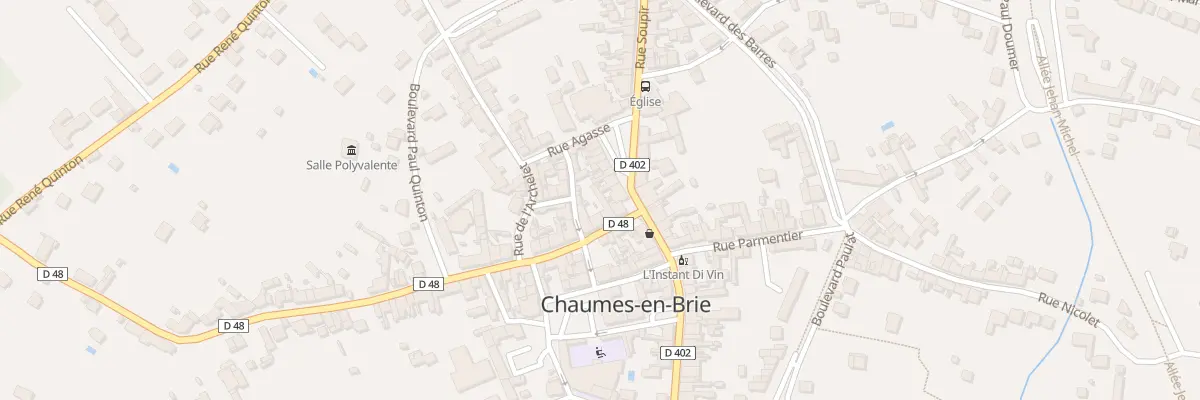 Plan du 6 Rue Couperin à Chaumes-en-Brie