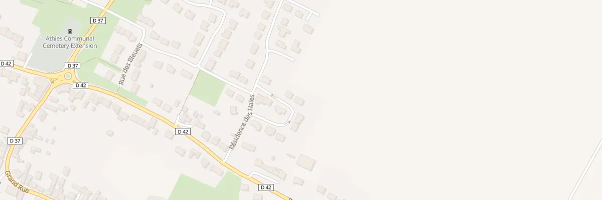Plan du 11 Residence des Haies à Athies