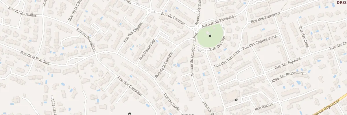 Plan du 14 Rue de la Comète à Saint-Estève