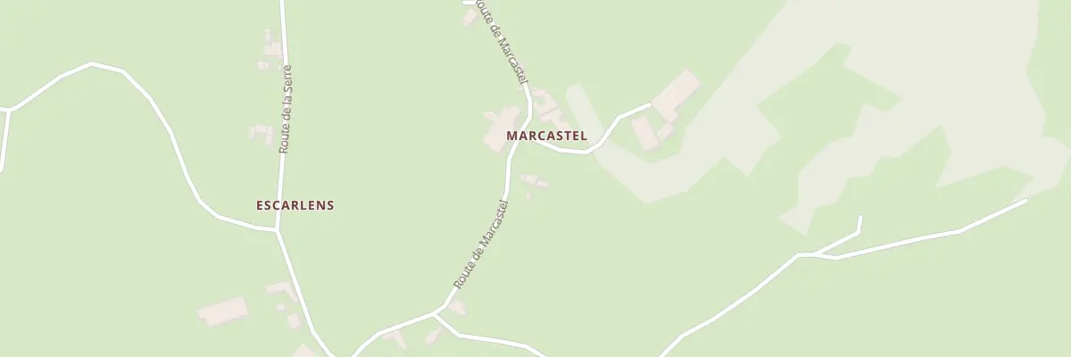 Plan du 5381 Marcastel à Montpeyroux