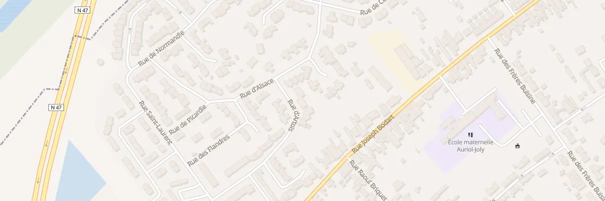 Plan du 18 Rue d’Artois à Wingles