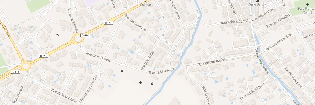 Plan du 17 Rue Jean Galté à Saint-Estève
