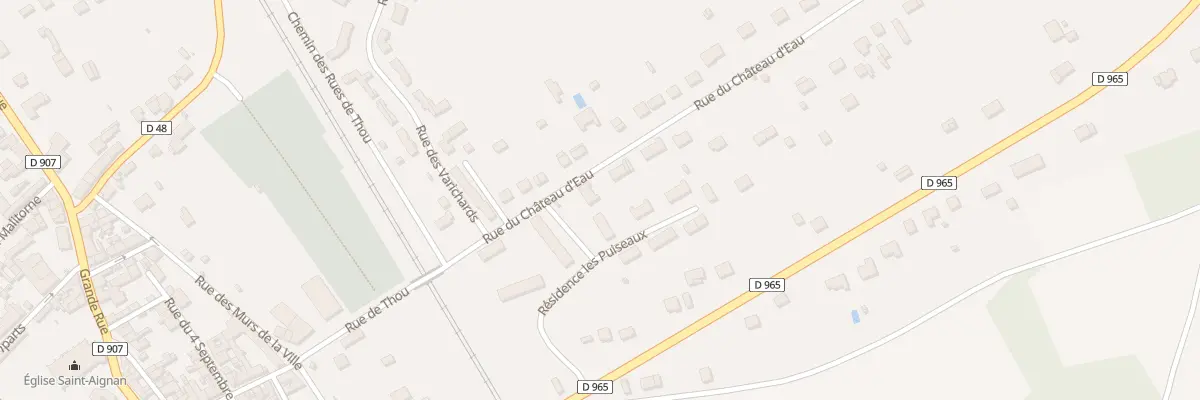 Plan du 4 Res des Puiseaux à Bonny-sur-Loire