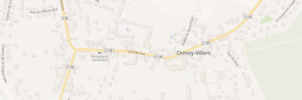 Plan du 19 Gr Grande Rue à Ormoy-Villers