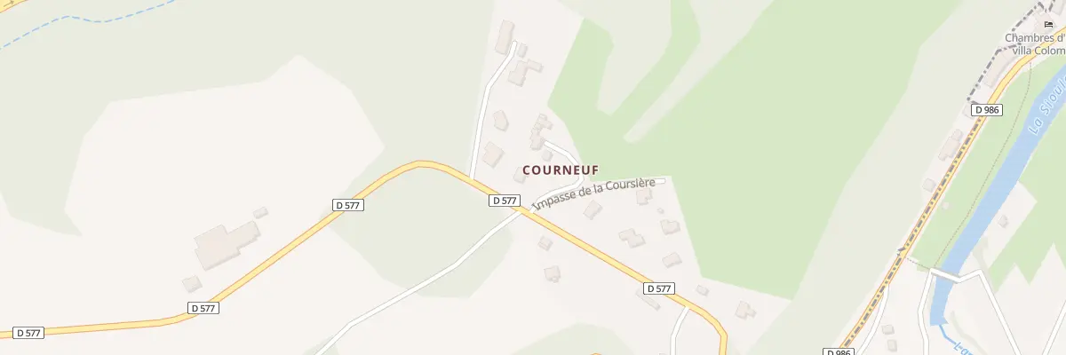 Plan du 5344B Courneuf à Bromont-Lamothe