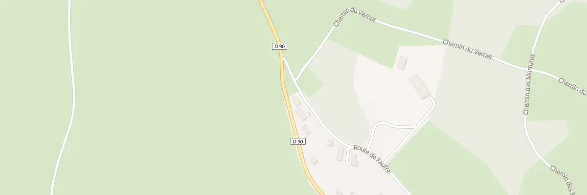 Plan du 1 Rte des Piogeaux - les Chanots à Queuille