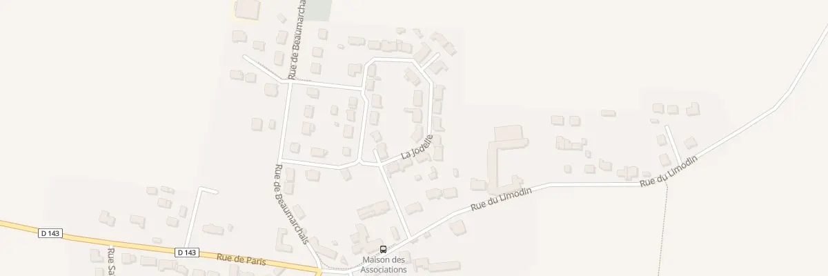Plan du 5 Rue Etienne Jodelle aux Chapelles-Bourbon