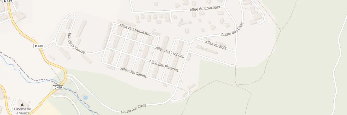 Plan du 54 All des Troenes à Saint-Georges-de-Mons