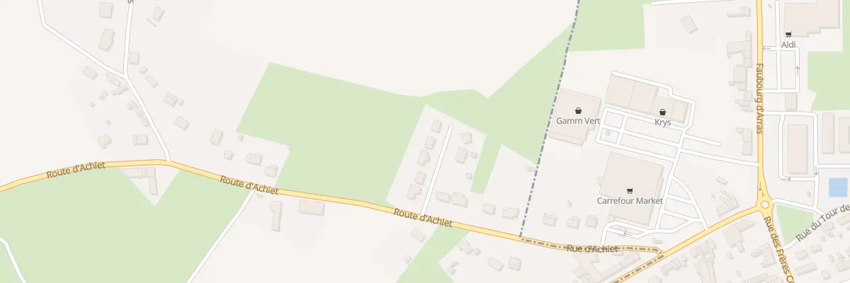 Plan du 4 Imp des Cygnes à Avesnes-lès-Bapaume