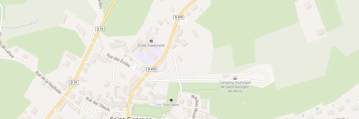 Plan du 9002 Pl des Anciens Combattants à Saint-Georges-de-Mons