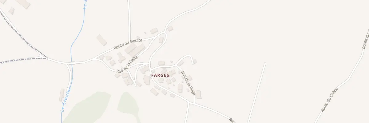 Plan du 5197B Farges à Saint-Bonnet-près-Orcival
