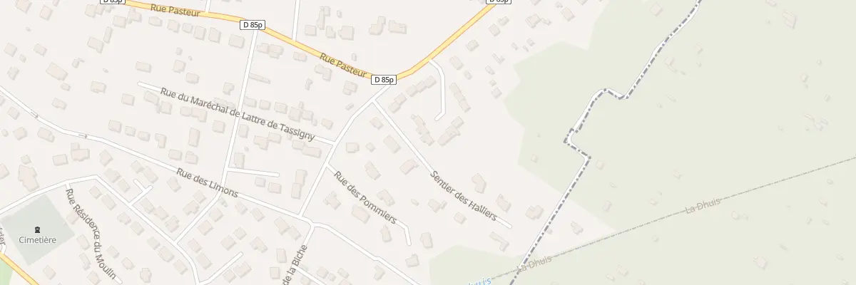 Plan du 7 Rue Res de la Pommeraie à Condé-Sainte-Libiaire