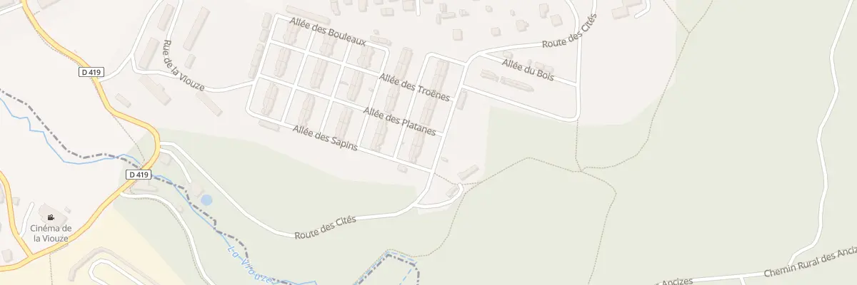 Plan du 32 All des Platanes à Saint-Georges-de-Mons