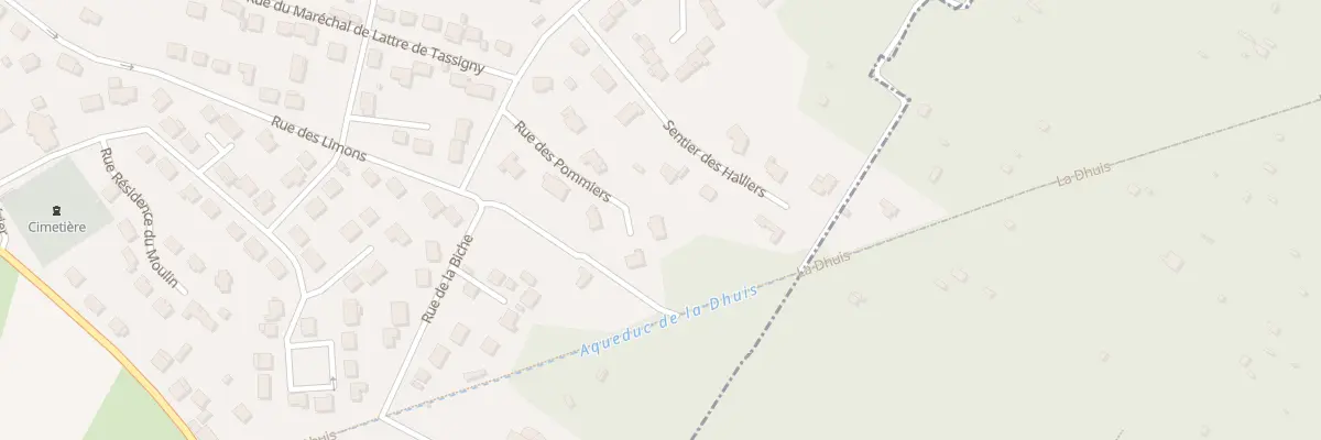 Plan du 7 Rue des Pommiers à Condé-Sainte-Libiaire