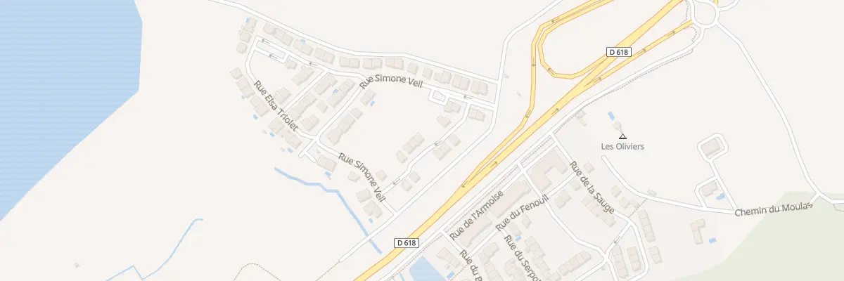 Plan du 8 Rue Marie Curie au Boulou