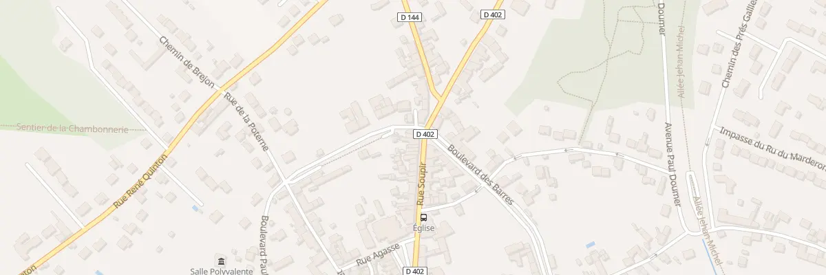 Plan du 27 Rue Soupir à Chaumes-en-Brie