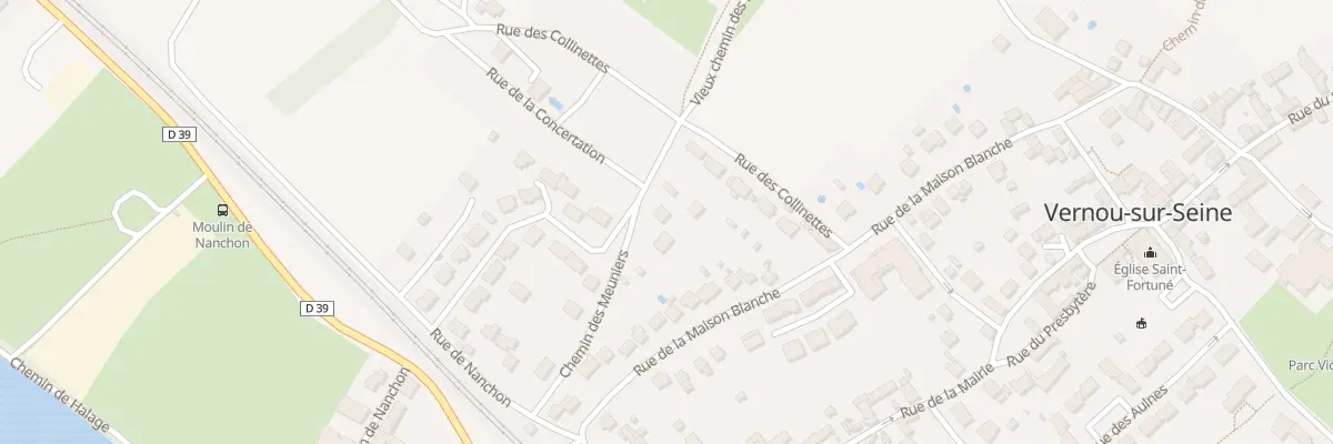 Plan du 22 Che des Meuniers à Vernou-la-Celle-sur-Seine