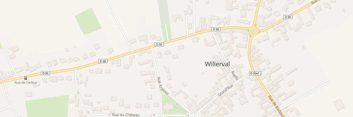 Plan du 10I Rue de Farbus à Willerval