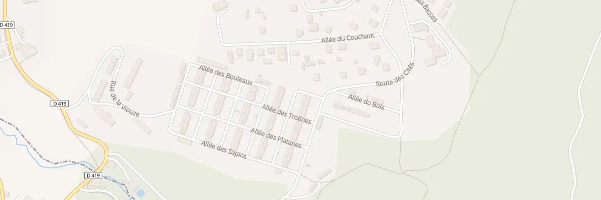 Plan du 88 All des Bouleaux à Saint-Georges-de-Mons