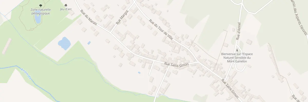 Plan du 56 Rue Saint-Simon à Clairoix