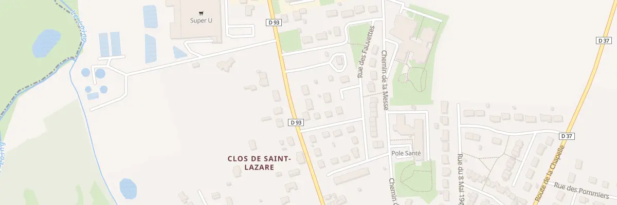 Plan du 120 Fg de Montargis à Châtillon-Coligny