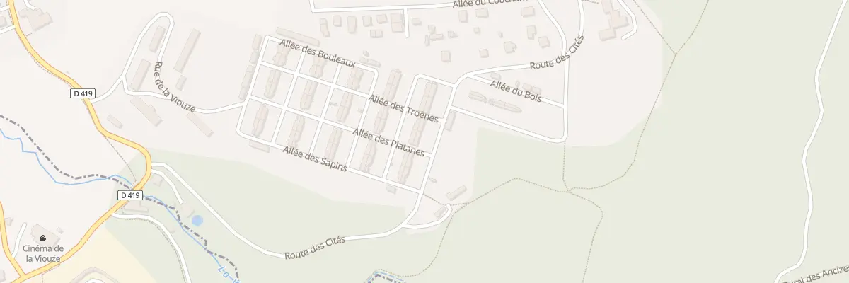 Plan du 51 All des Platanes à Saint-Georges-de-Mons