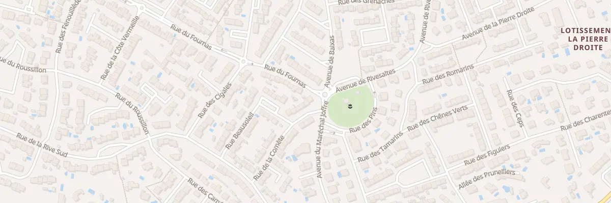 Plan du 3 Rue de la Comète à Saint-Estève
