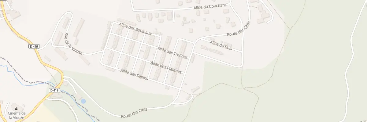 Plan du 52 All des Troenes à Saint-Georges-de-Mons