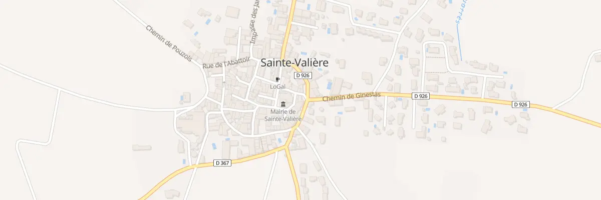 Plan du 2 Pl de la Forge à Sainte-Valière
