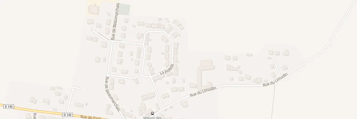 Plan du 12 Rue Etienne Jodelle aux Chapelles-Bourbon
