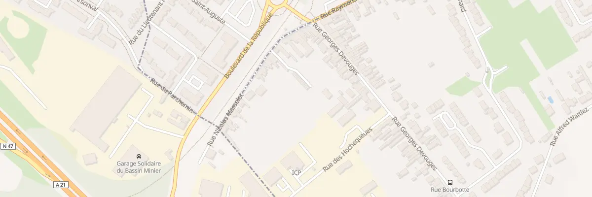 Plan du 15 Rue Nicolas Masselot à Loison-sous-Lens
