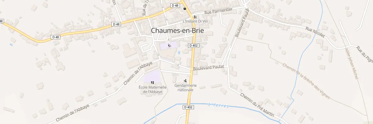 Plan du 5 Rue Foix à Chaumes-en-Brie