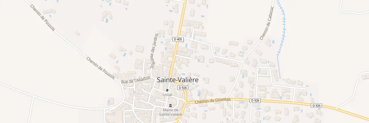 Plan du 12 Chemin de Bize à Sainte-Valière