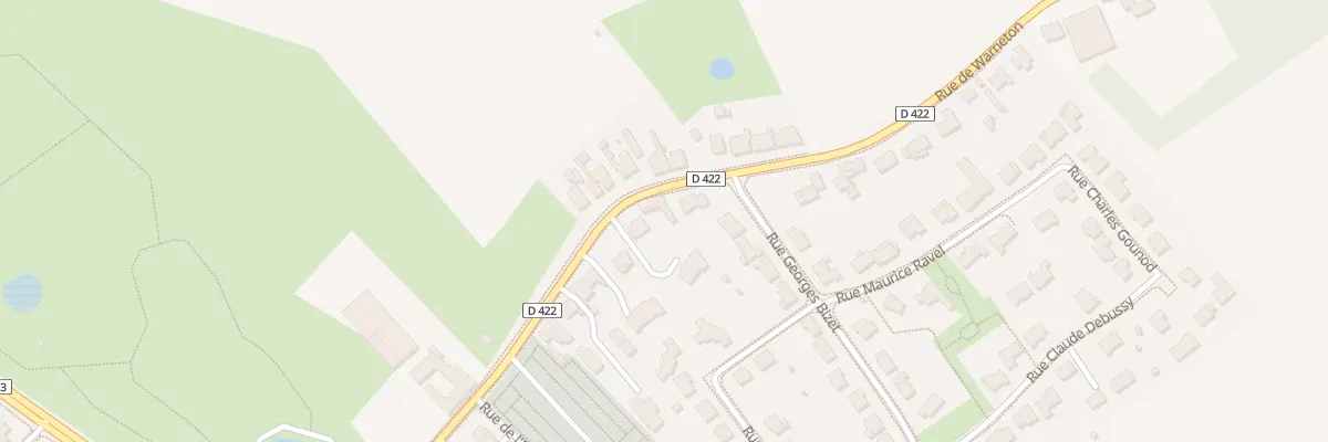 Plan du 366 Rue de Warneton à Nieppe