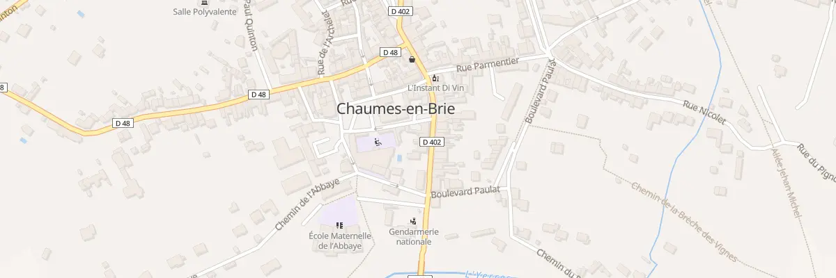 Plan du 11 Rue Foix à Chaumes-en-Brie