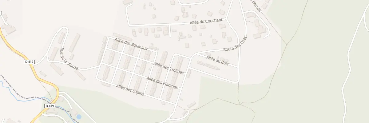 Plan du 90 All des Bouleaux à Saint-Georges-de-Mons