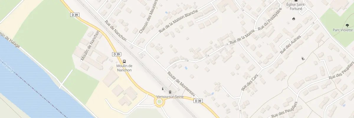 Plan du 3 Rue de la Mairie à Vernou-la-Celle-sur-Seine