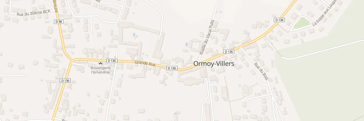Plan du 27 Gr Grande Rue à Ormoy-Villers