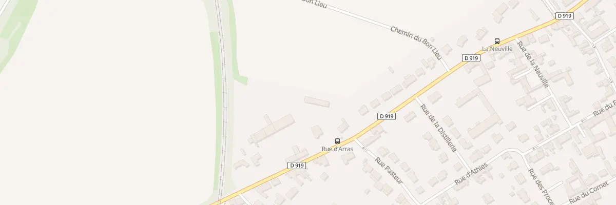 Plan du 612 Rue d’Arras à Bailleul-Sir-Berthoult