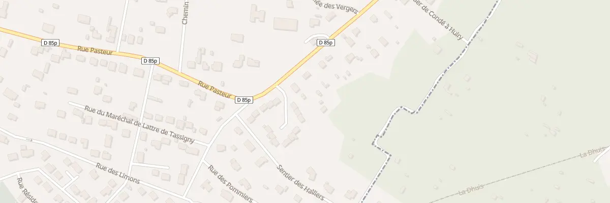 Plan du 136 Rue Pasteur à Condé-Sainte-Libiaire