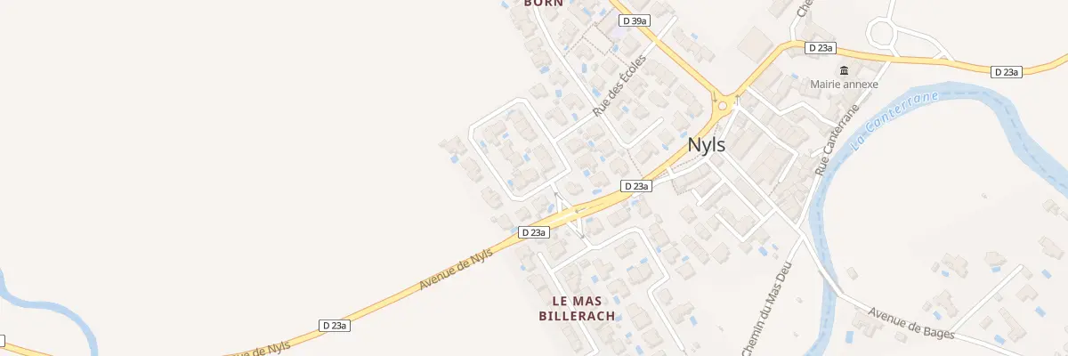 Plan du 21 Rue du Balcon à Ponteilla