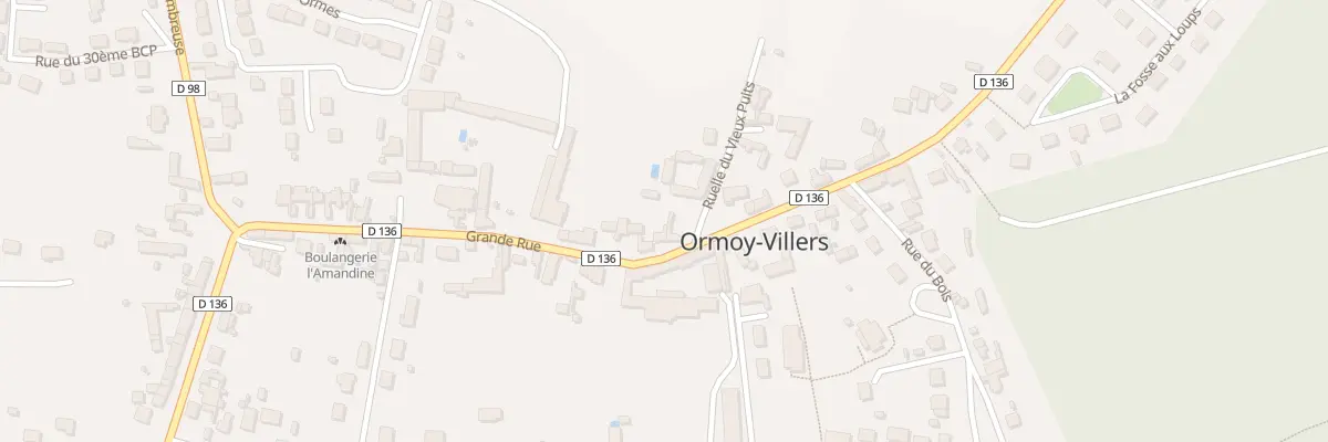 Plan du 31 Gr Grande Rue à Ormoy-Villers