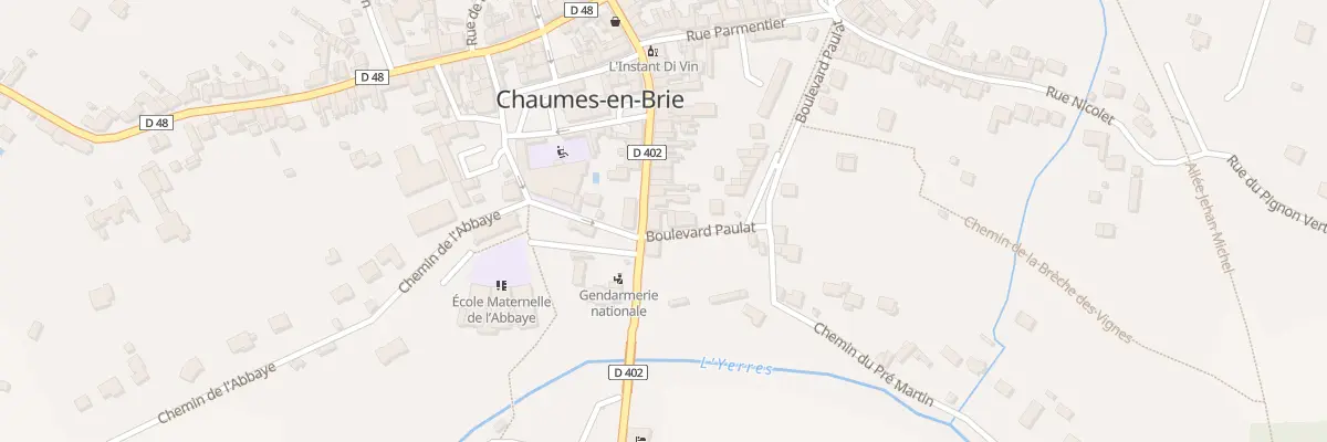 Plan du 4 Rue Foix à Chaumes-en-Brie