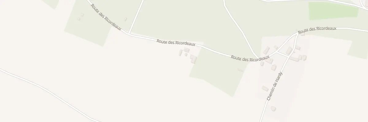 Plan du 9 Rte des Ricordeaux à Paley