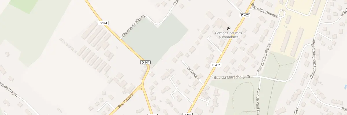 Plan du 21 Av du Gen Leclerc à Chaumes-en-Brie