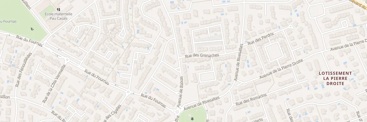 Plan du 29 Rue des Grenaches à Saint-Estève