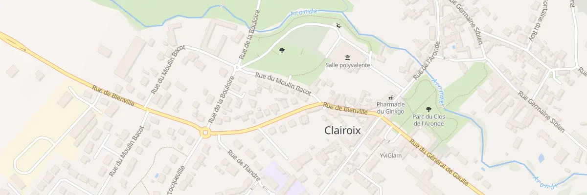 Plan du 14 Rue de Bienville à Clairoix
