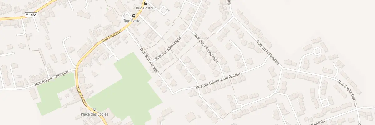Plan du 14 Rue des Pinsons à Salomé